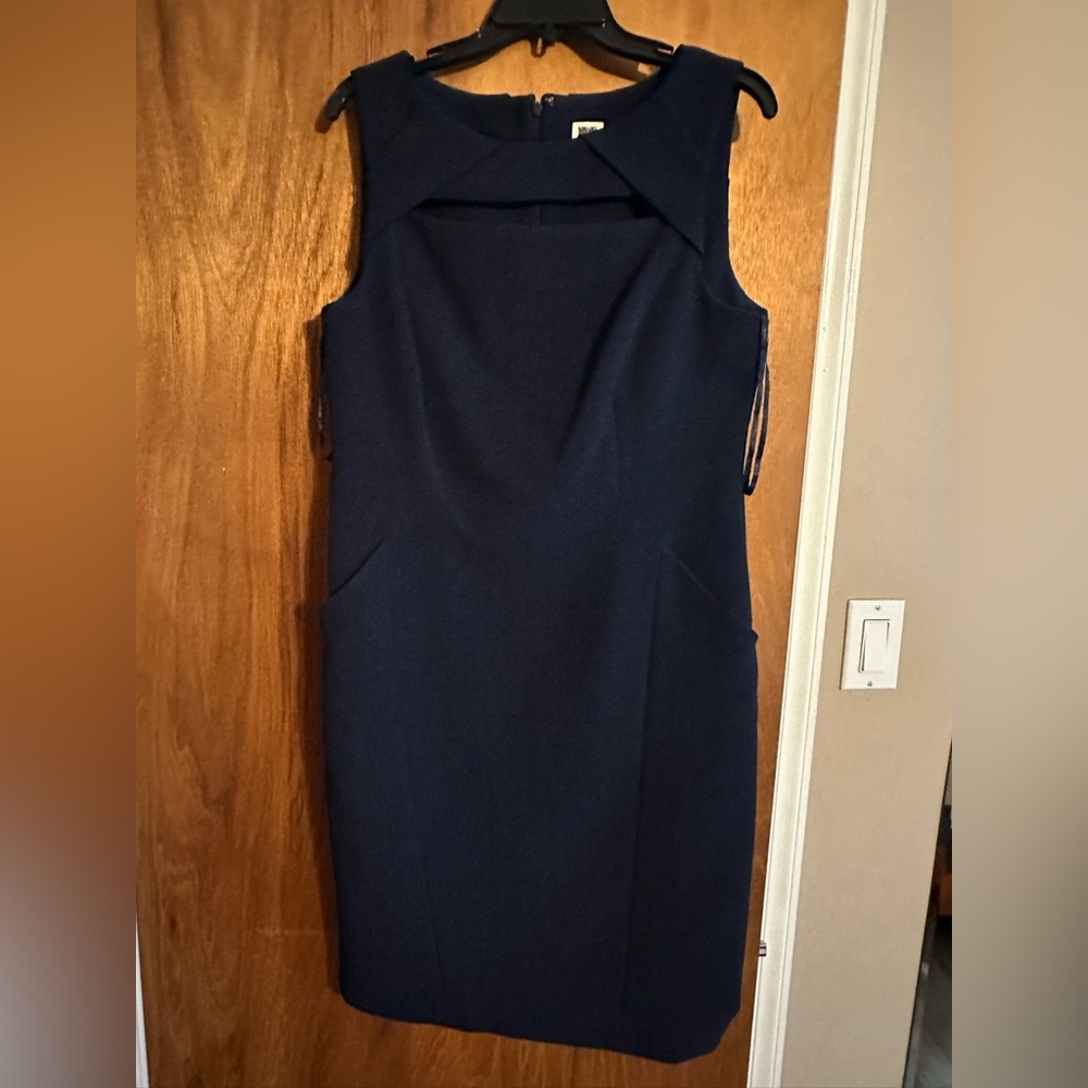 Anne Klein Navy Dress